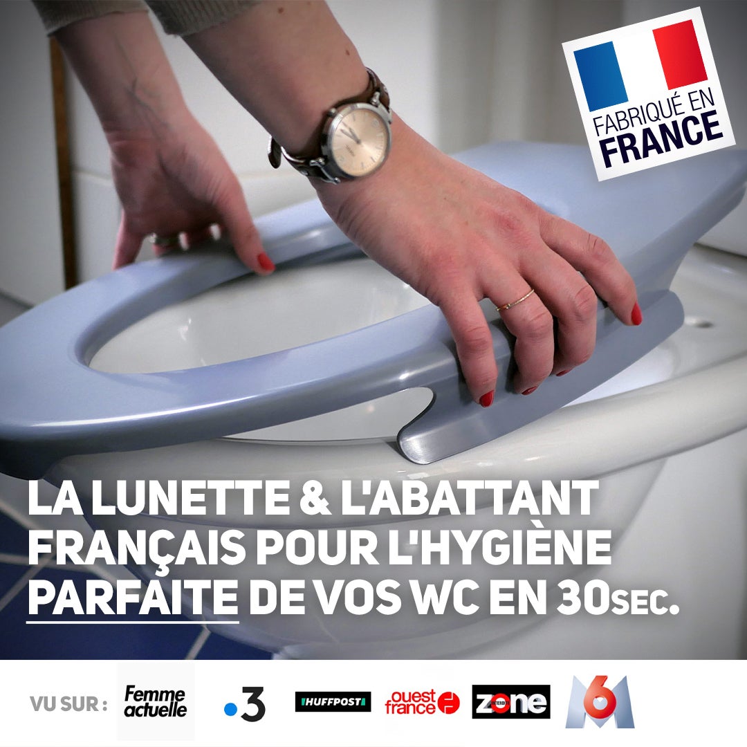 Clipsado — Lunette & Abattant WC Français pour l'hygiène parfaite
